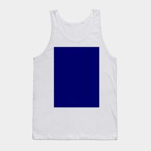 Pattern hexagon blue on black background Tank Top